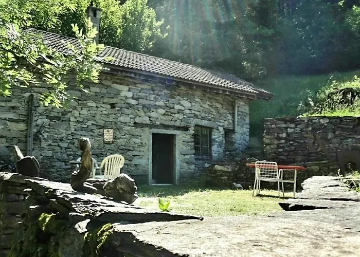 Wild Valley Waterfall Rustico In Centovalli